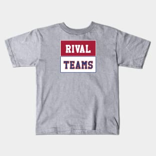 Rival Teams | Alabama vs Auburn Kids T-Shirt